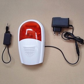 Wireless Outdoor Siren Strobe Sirena Alarma For Burglar Security Alarm System  