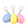 Yellow Loud 120DB Anti-attack New Egg Shaped Wallet Personal Security Alarm  