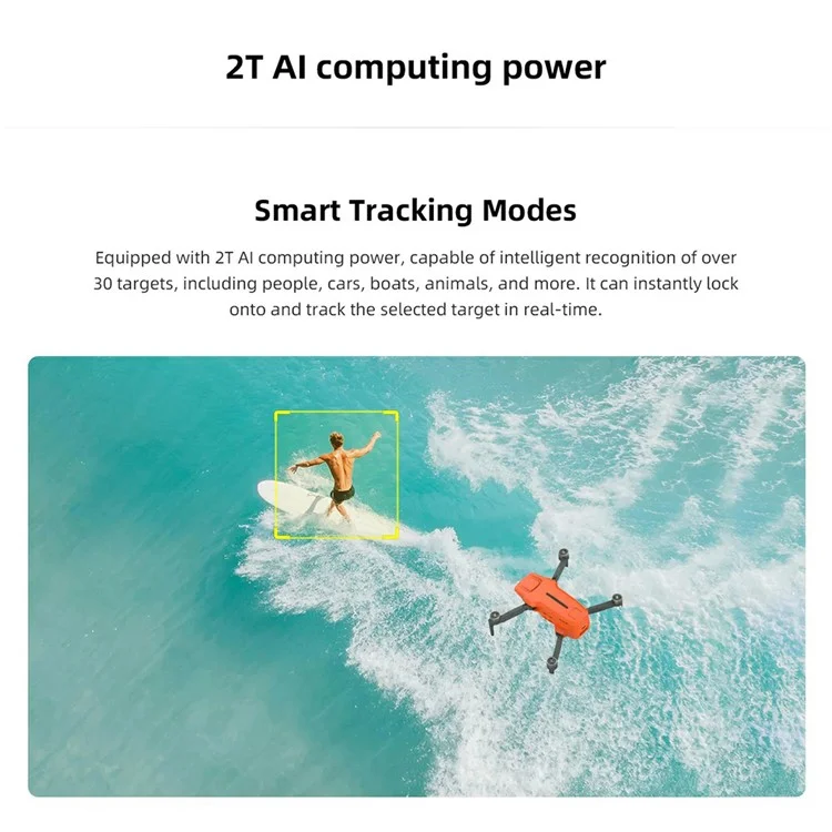 MINI 3 RC Drone HD Aerial Camera 9km Video Transmission Folding Quadcopter, 1 Battery