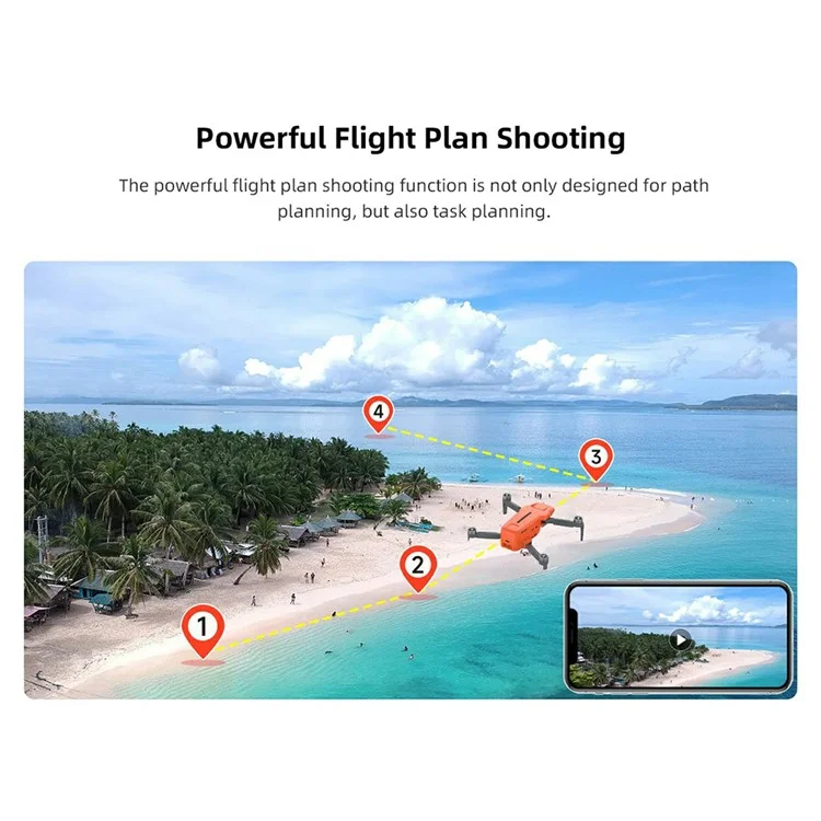 MINI 3 RC Drone HD Aerial Camera 9km Video Transmission Folding Quadcopter, 1 Battery