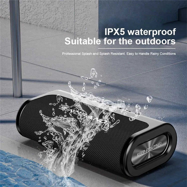 80W Portable Bluetooth Speaker Waterproof Outdoor Home Music Subwoofer Power Bank
